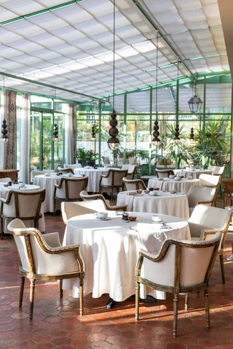 A luxury resort with a starred restaurant in Provence