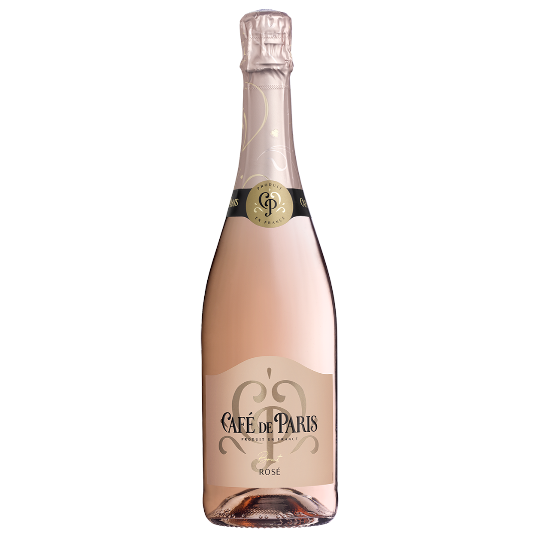 French Sparkling Wine - Café de Paris, Brut Rose NV  750ml